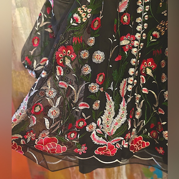 Badgley Mischka Cold Shoulder Mini Dress - Picture 10 of 15